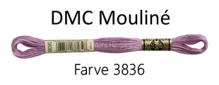 DMC Mouline Amagergarn farve 3836
